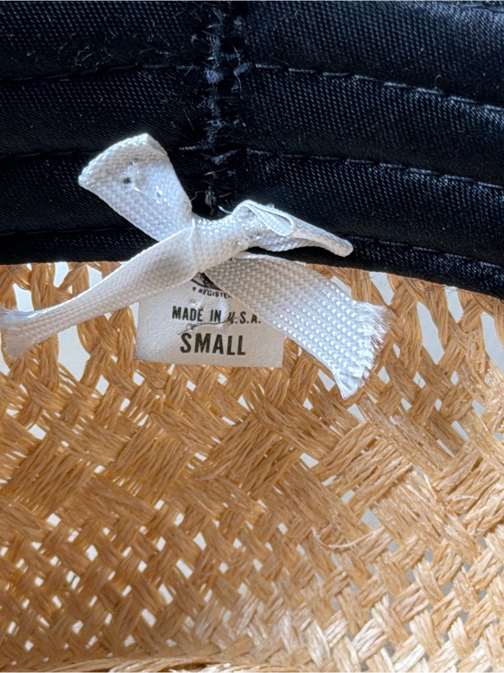 Stetson Straw Hat - sz S - Picture 6 of 7